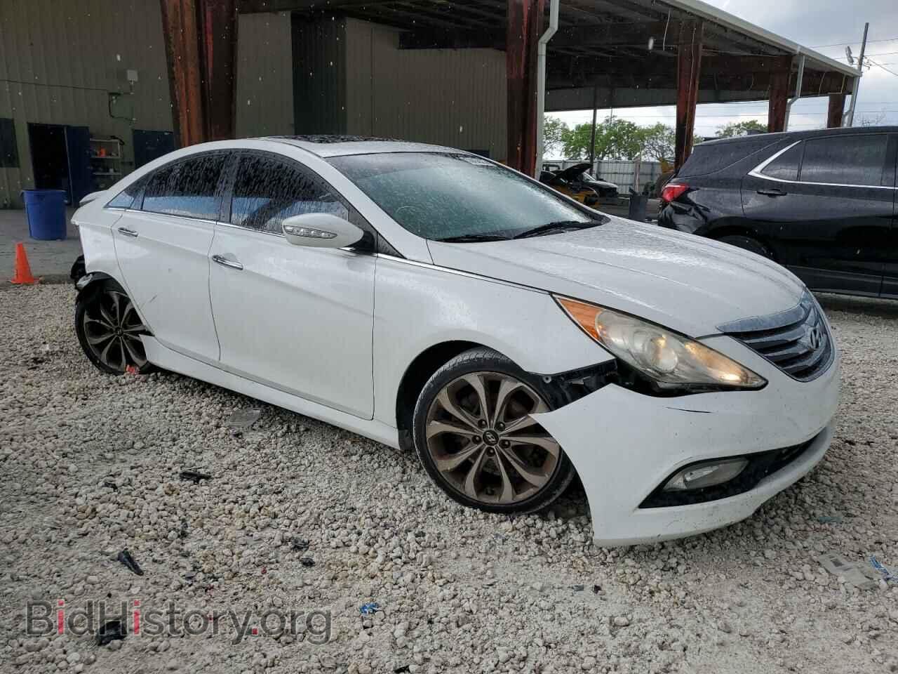 2014 HYUNDAI SONATA - VIN: 5NPEC4AC2EH843009 - Фото 4