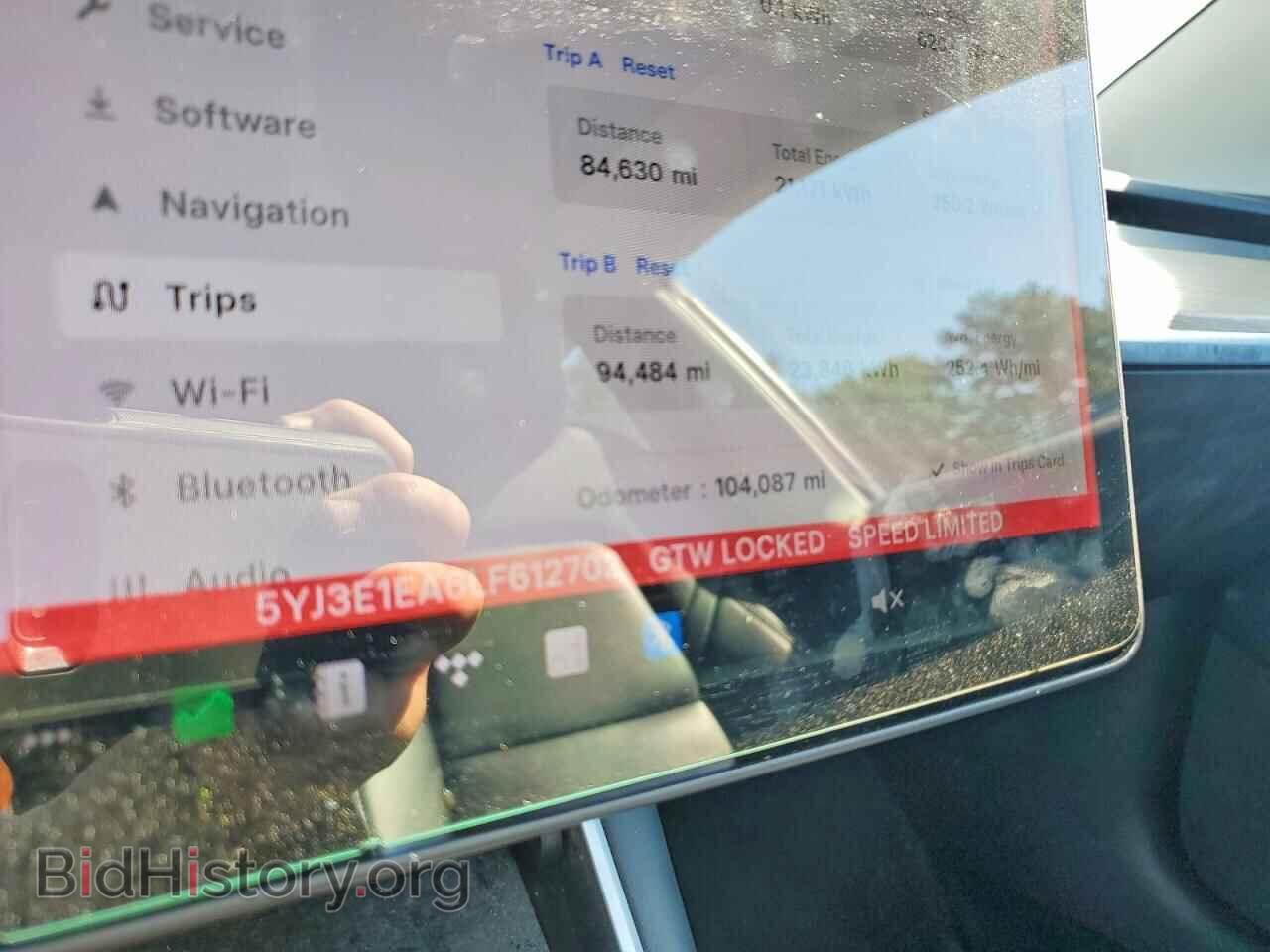 2020 TESLA MODEL 3 - VIN: 5YJ3E1EA6LF612702 - Фото 9