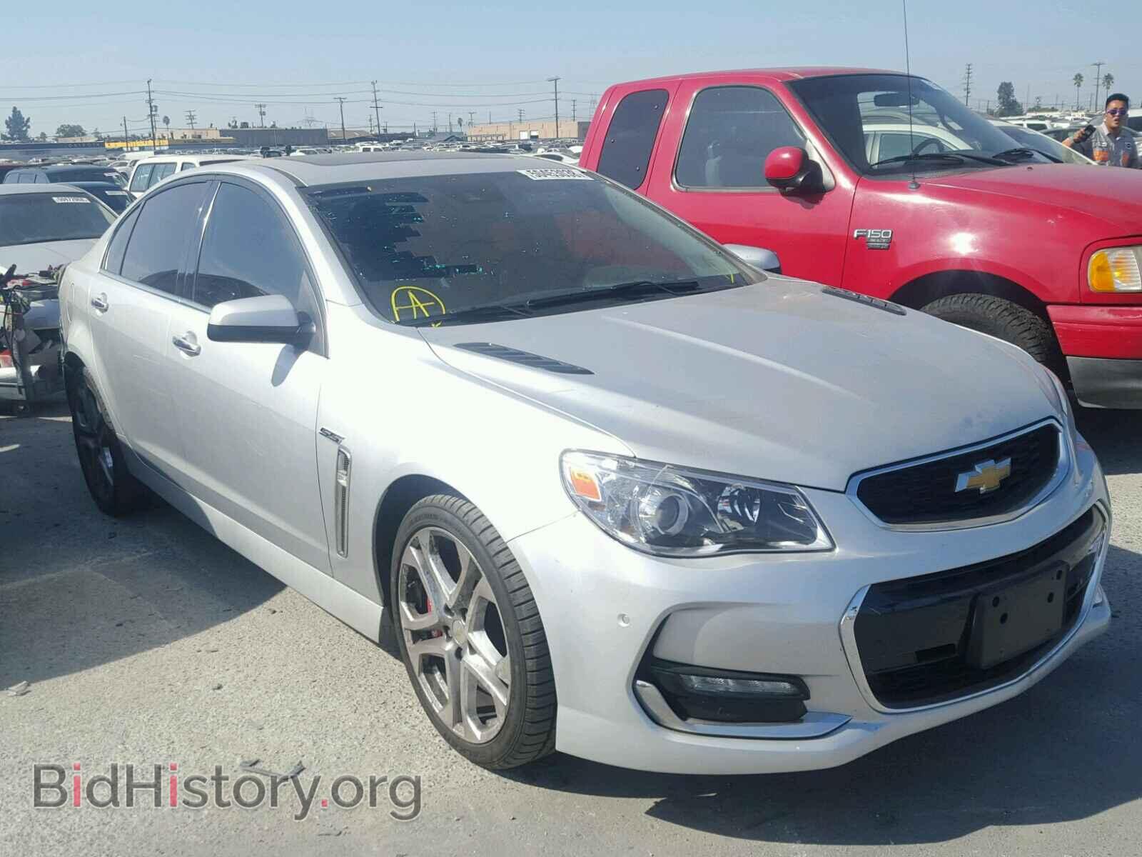 Photo 6G3F25RW2GL210796 - CHEVROLET SS 2016
