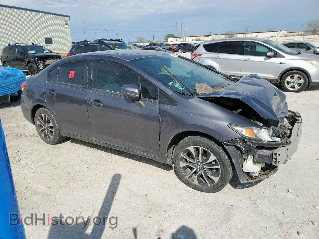 2014 HONDA CIVIC - VIN: 19XFB2F86EE037503 - Фото 4