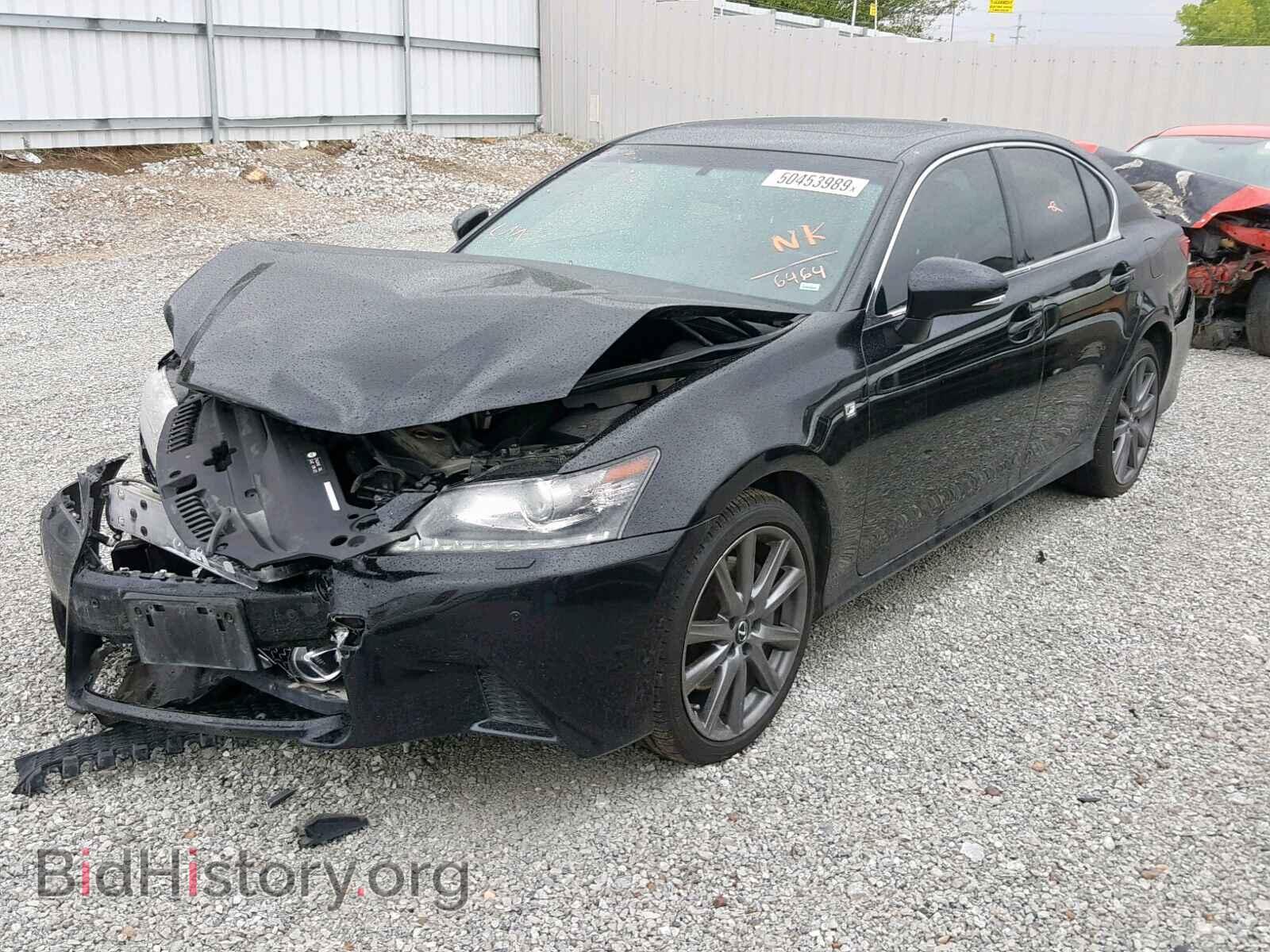 2013 LEXUS GS350 - VIN: JTHCE1BL0D5006464 - Фото 2