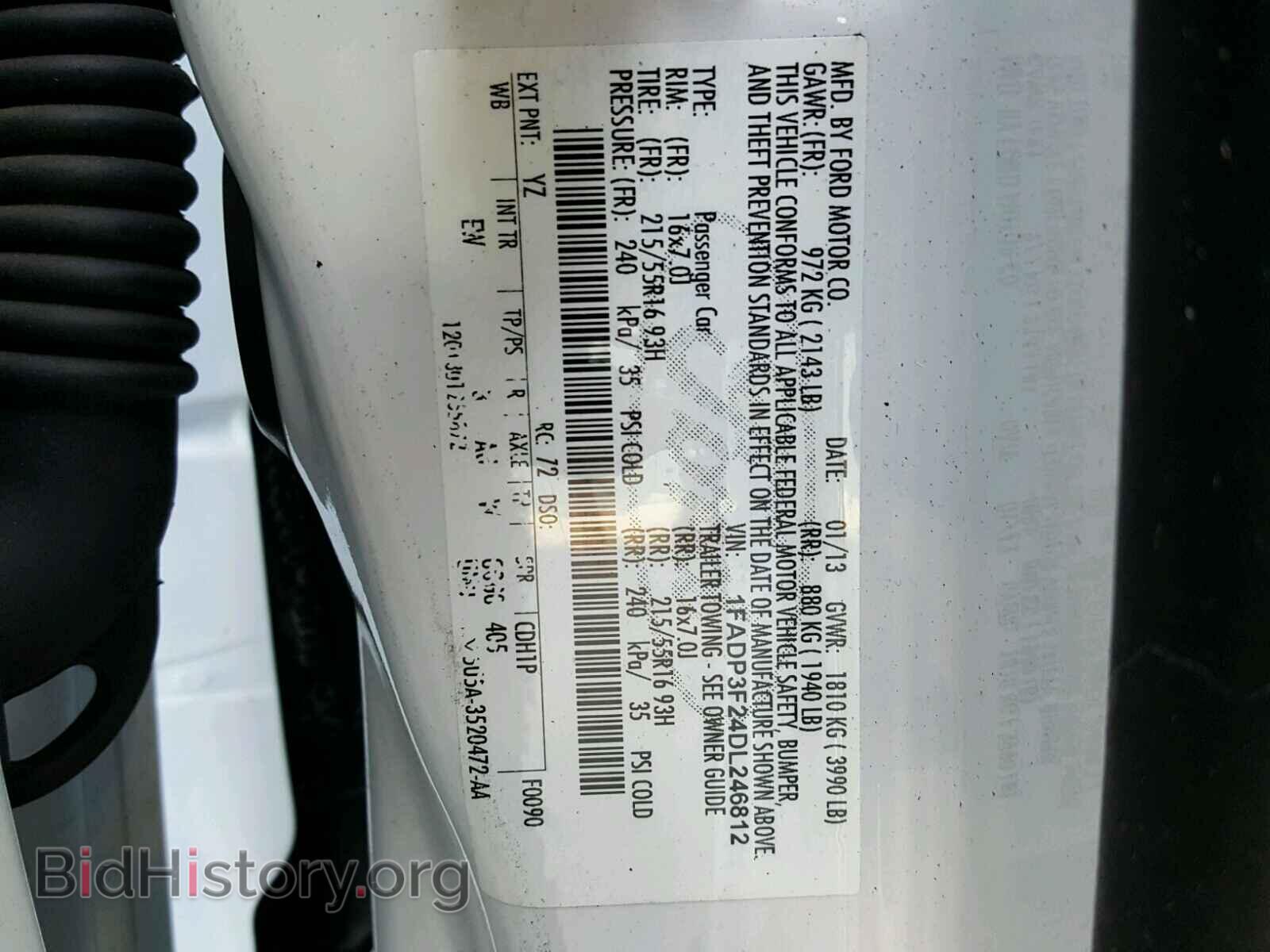 2013 FORD FOCUS - VIN: 1FADP3F24DL246812 - Photo 10