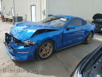 2019 Ford ALL MODELS, blue — VIN 1FA6P8TH7K5108682, Copart