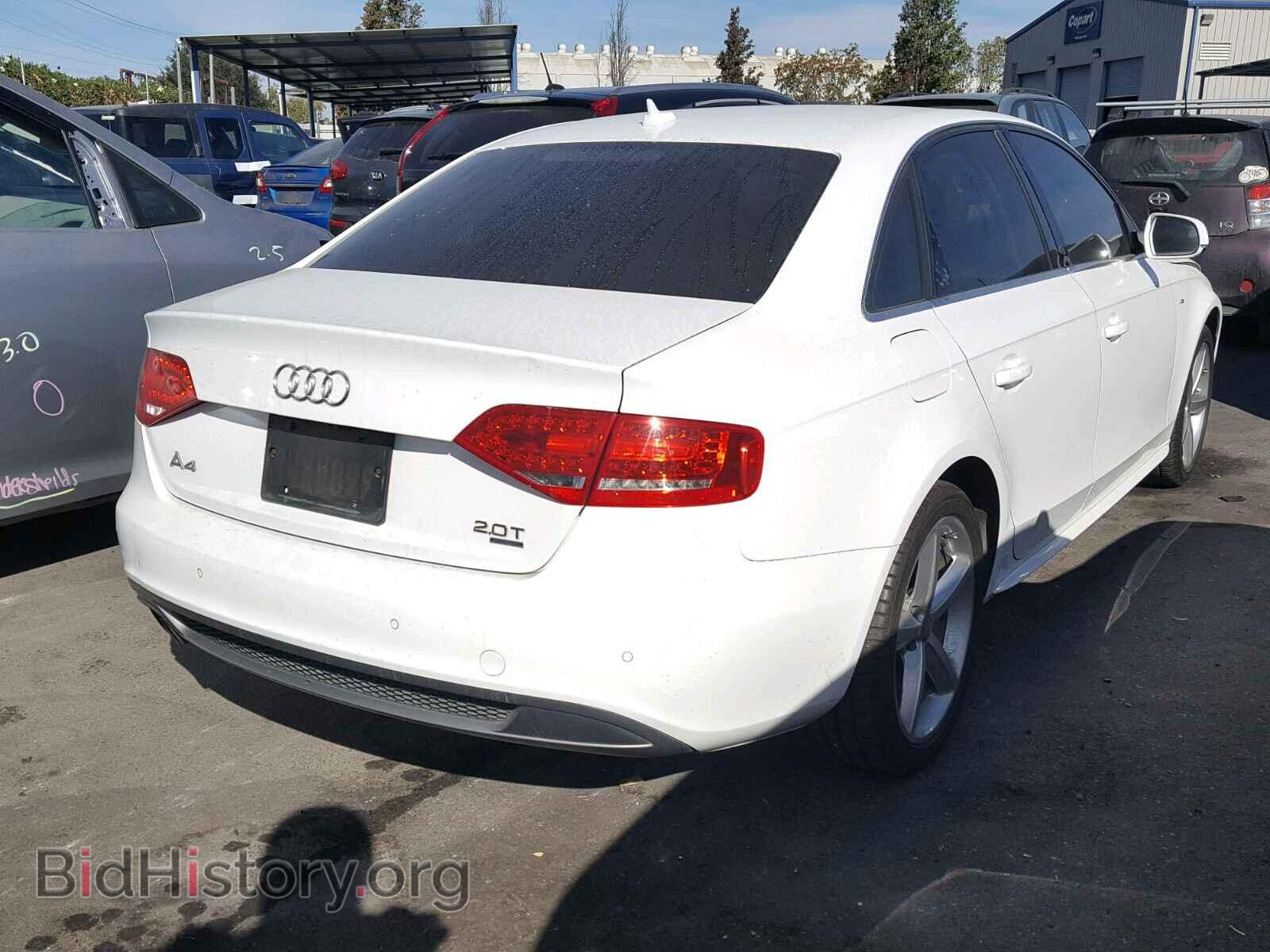 2012 AUDI A4 - VIN: WAUFFAFL8CN007931 - Фото 4