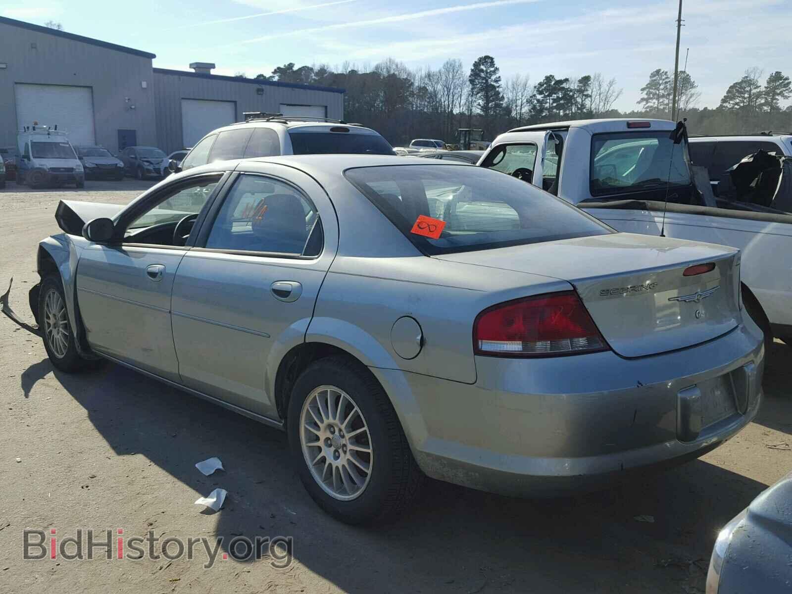 2004 CHRYSLER SEBRING - VIN: 1C3EL46X64N307811 - Фото 3