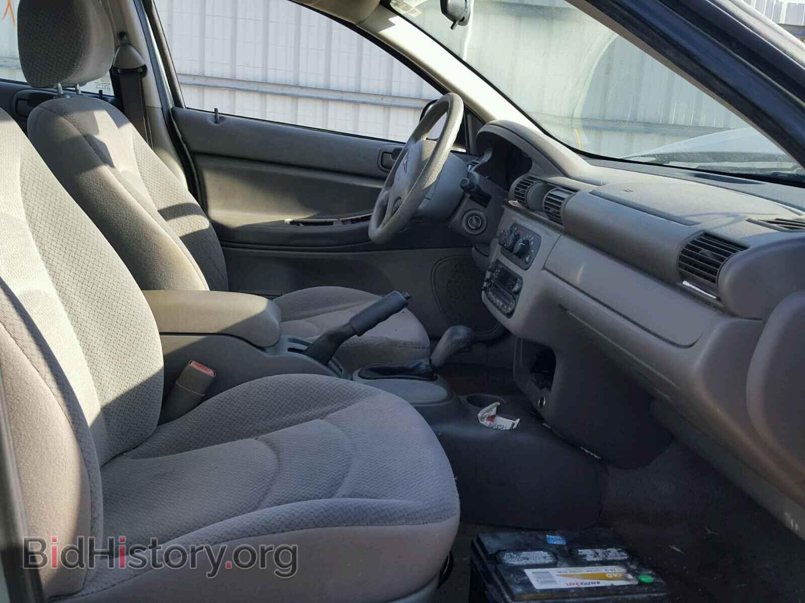 2004 CHRYSLER SEBRING - VIN: 1C3EL46X64N307811 - Фото 5