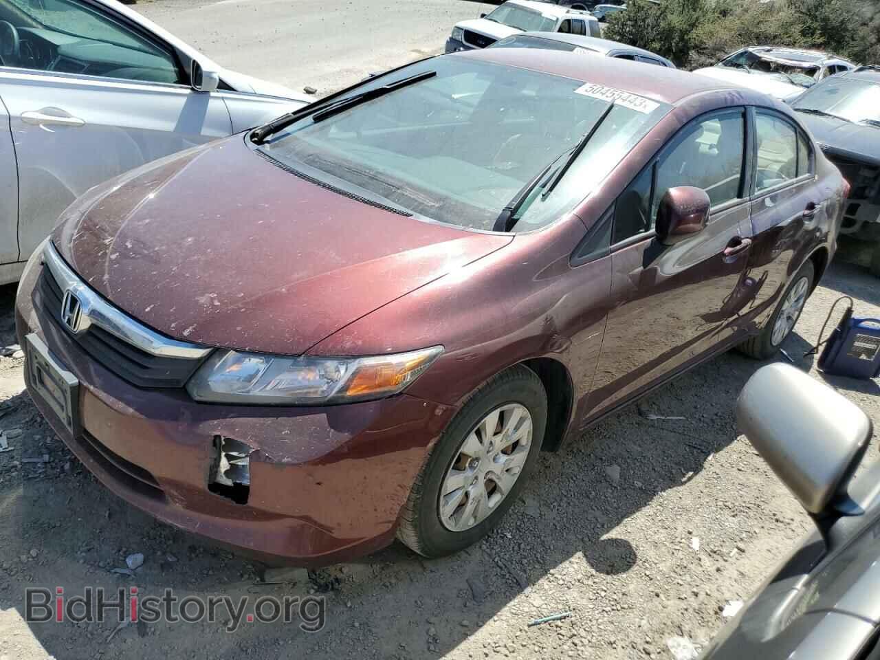 Фотография JHMFB2F5XCS000923 - HONDA CIVIC 2012