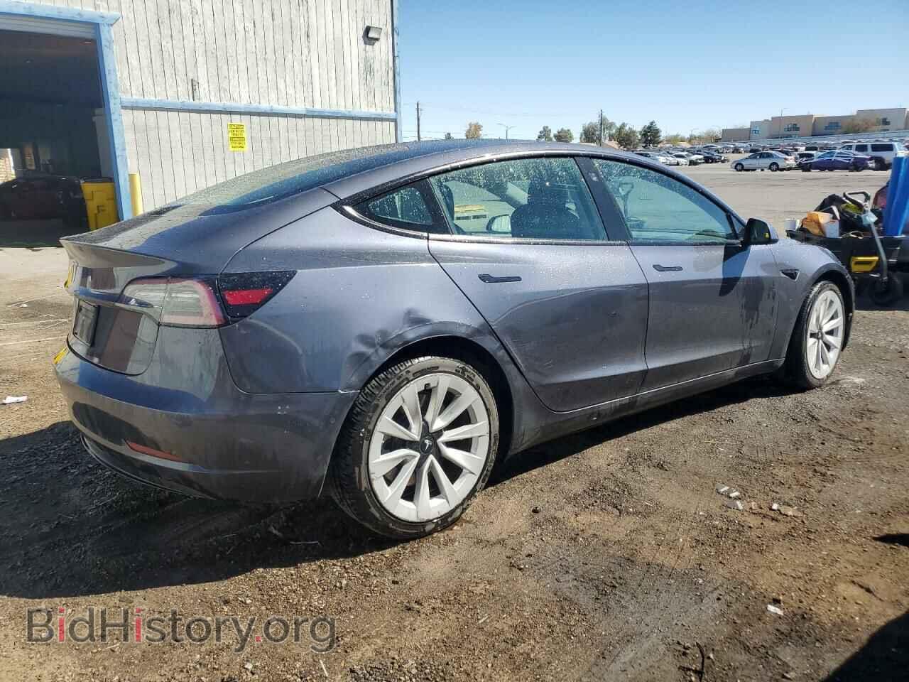 2022 TESLA MODEL 3 - VIN: 5YJ3E1EA1NF369352 - Фото 3