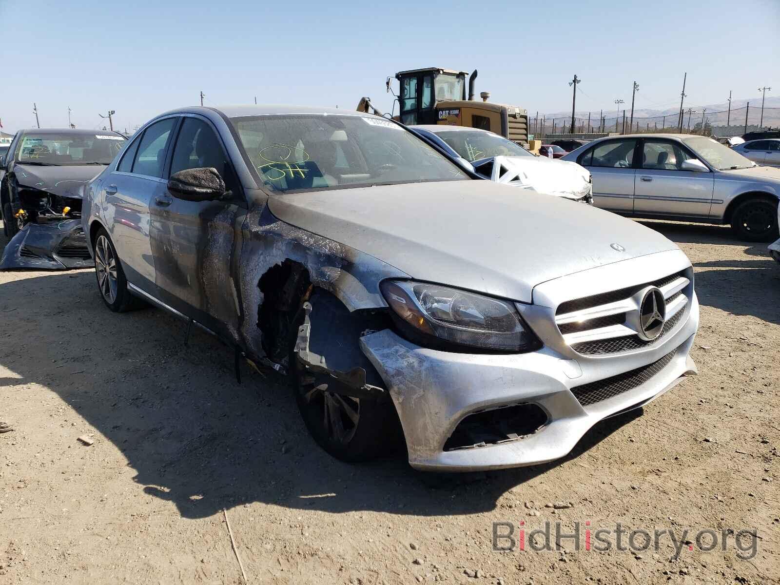 Photo 55SWF4JB1FU059776 - MERCEDES-BENZ C-CLASS 2015