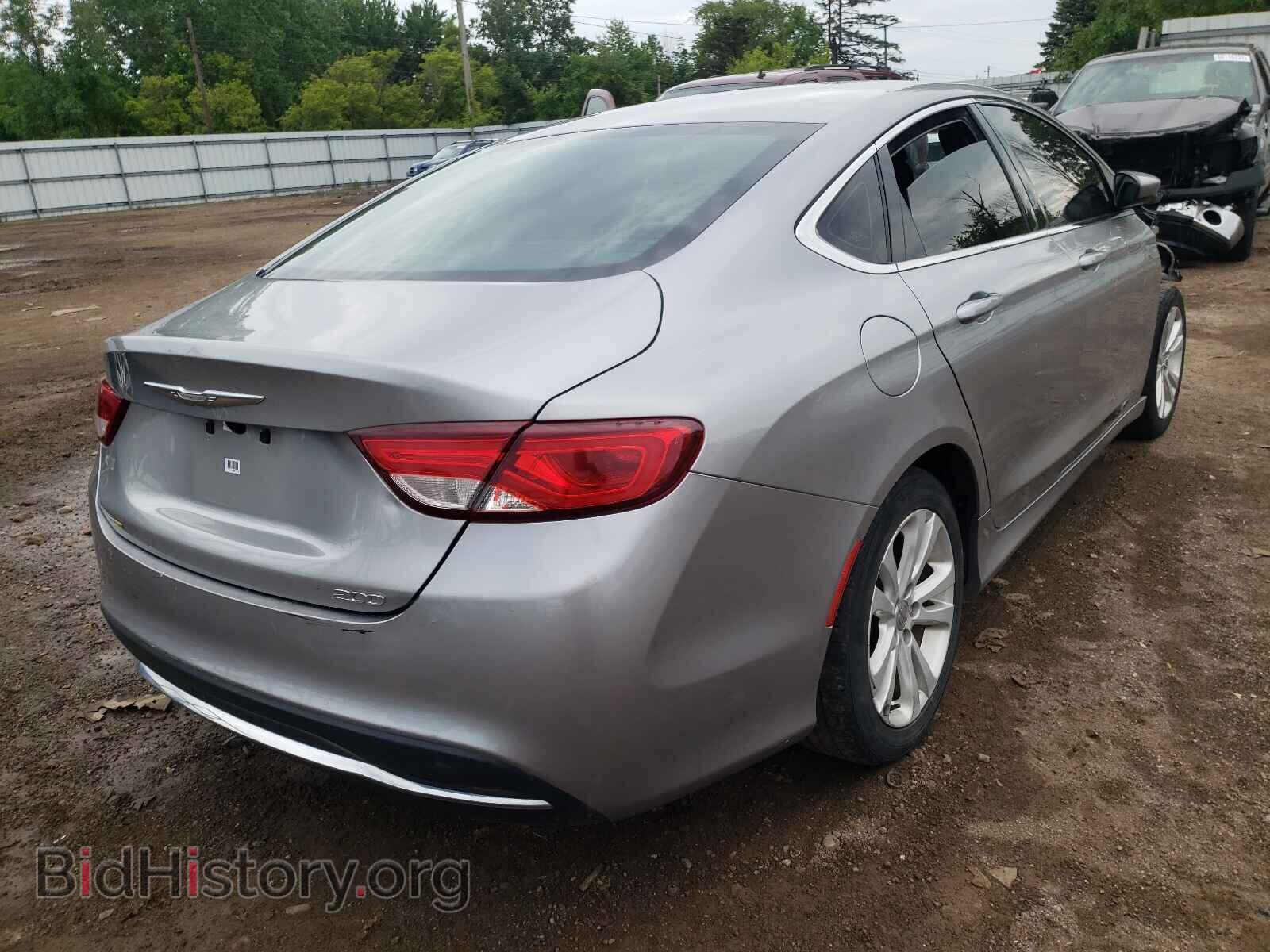 2015 CHRYSLER 200 - VIN: 1C3CCCAB5FN679317 - Photo 4