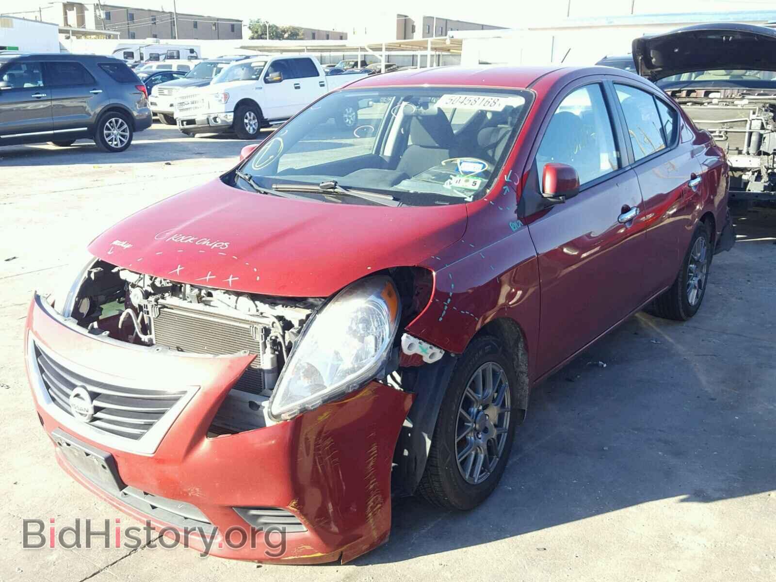 2012 NISSAN VERSA - VIN: 3N1CN7AP3CL858866 - Фото 2