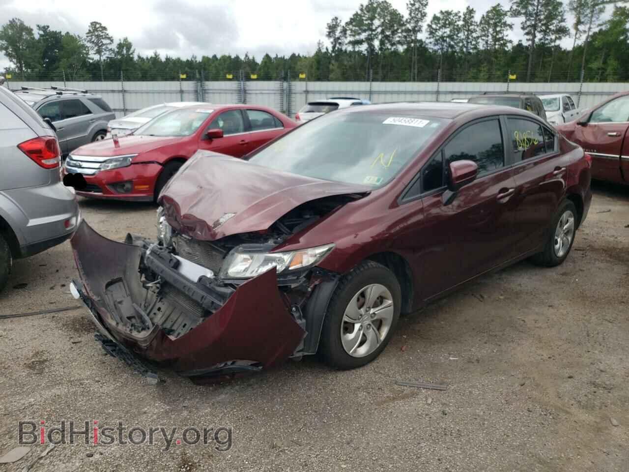 2015 HONDA CIVIC - VIN: 19XFB2F55FE221287 - Фото 2