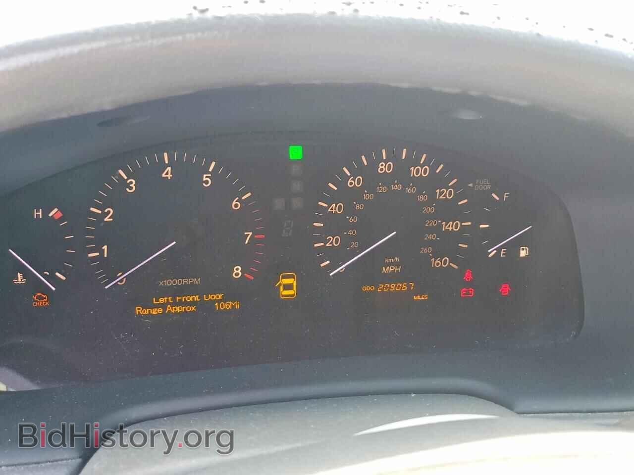 2005 LEXUS LS430 - VIN: JTHBN36F655026974 - Фото 9