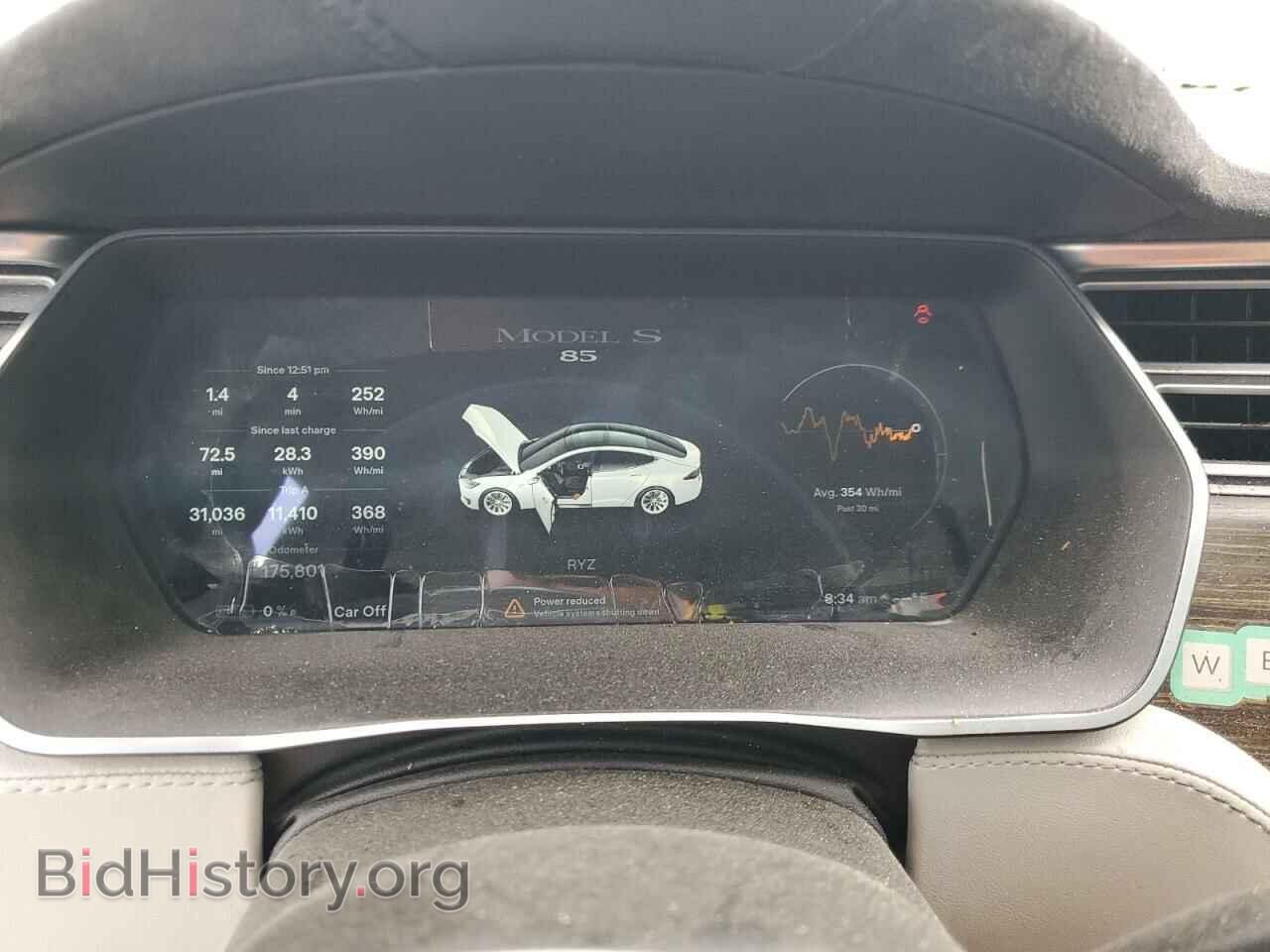 2015 TESLA MODEL S - VIN: 5YJSA1H12FFP73295 - Фото 9