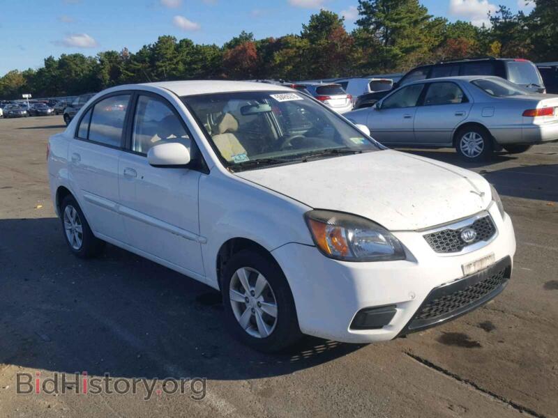 2011 Kia RIO BASE (VIN KNADH4A36B6731507) — photo 1 of 10, Copart, damage: minor dents/scratches