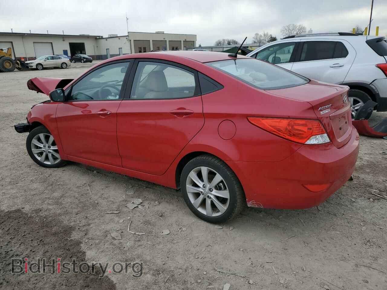 2012 HYUNDAI ACCENT - VIN: KMHCU4AEXCU249269 - Фото 2