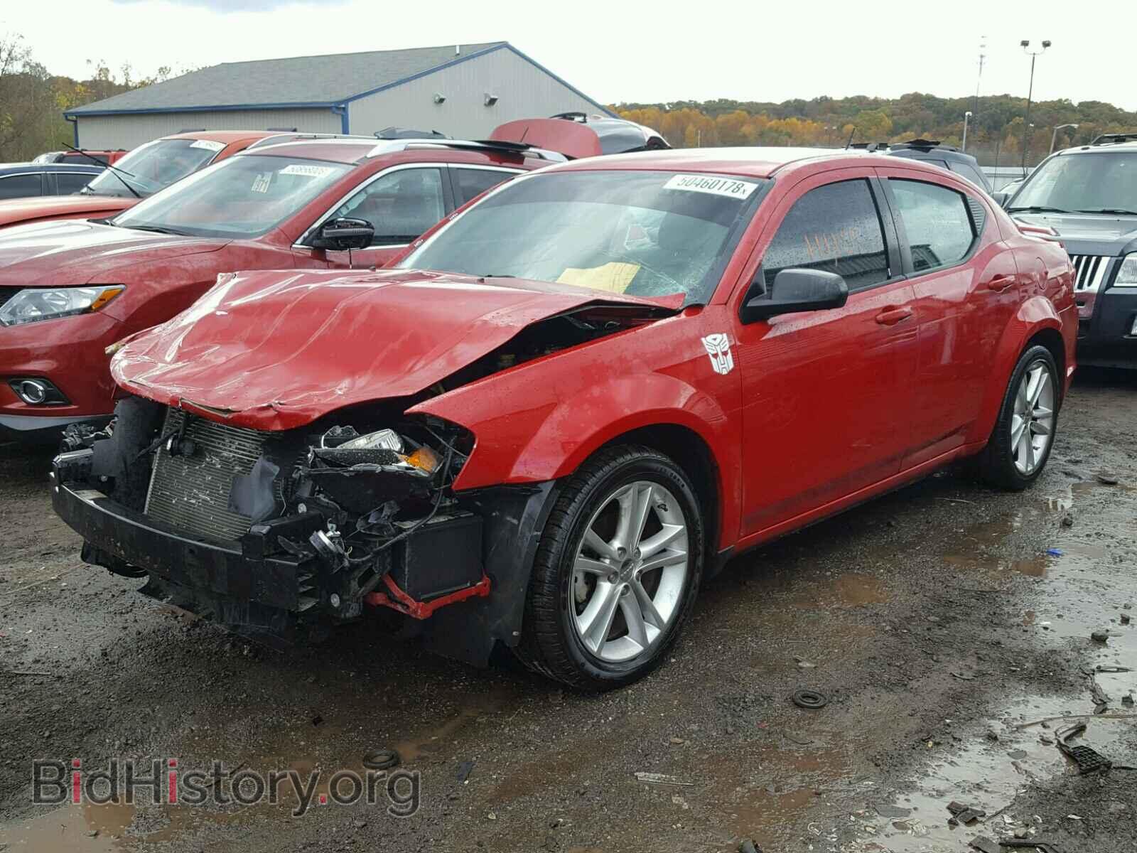 2014 DODGE AVENGER - VIN: 1C3CDZAB9EN140584 - Фото 2