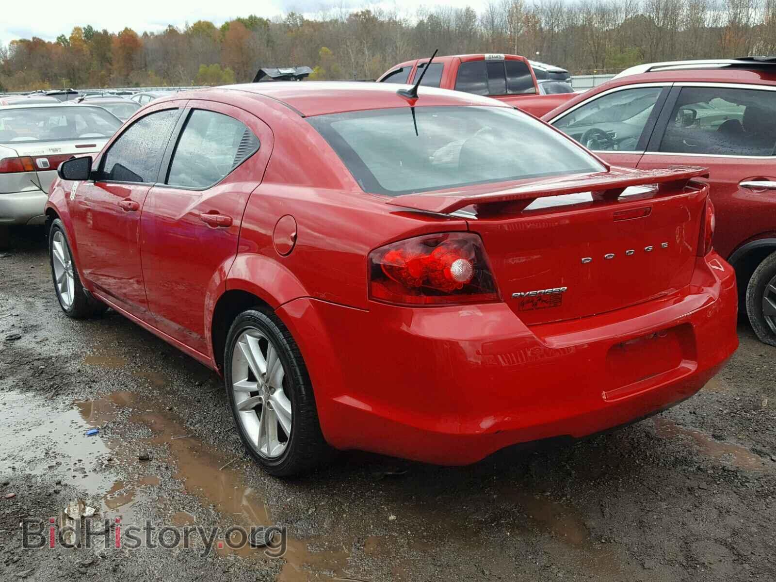 2014 DODGE AVENGER - VIN: 1C3CDZAB9EN140584 - Фото 3
