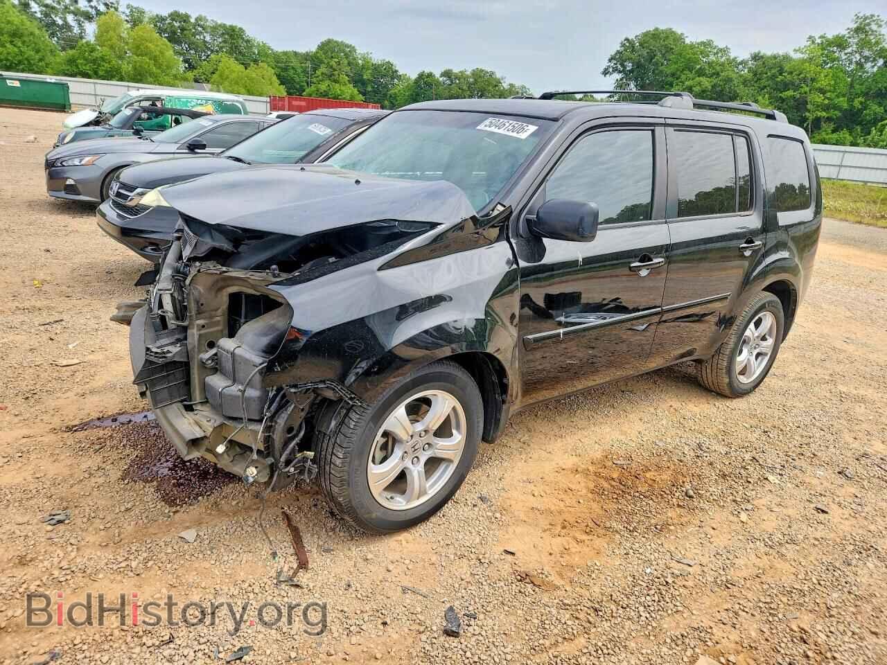 Photo 5FNYF4H55CB074688 - HONDA PILOT 2012
