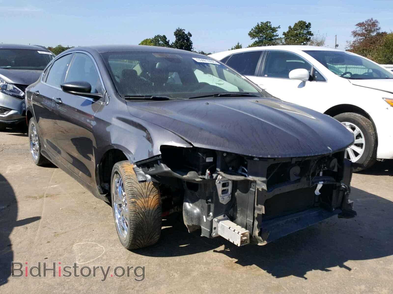Фотография 1C3CCCABXGN128088 - CHRYSLER 200 2016