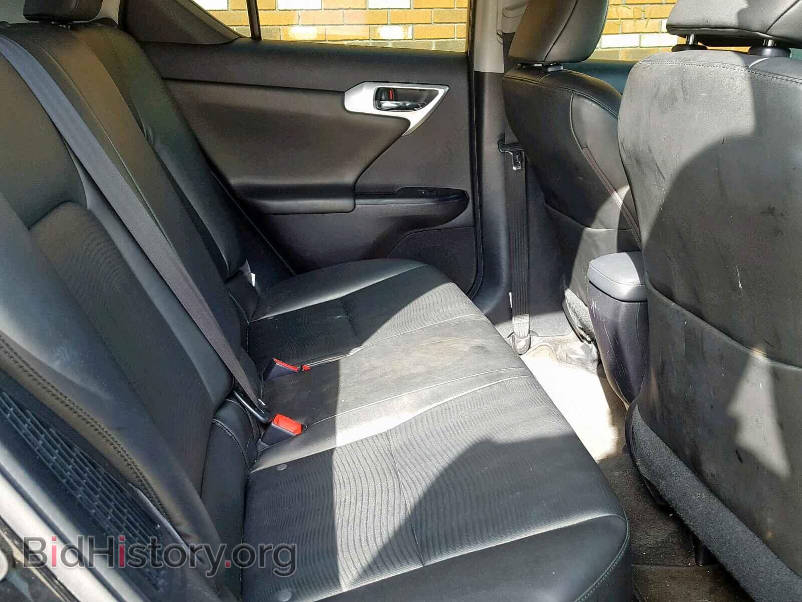 2012 LEXUS CT 200 - VIN: JTHKD5BH8C2114395 - Фото 6