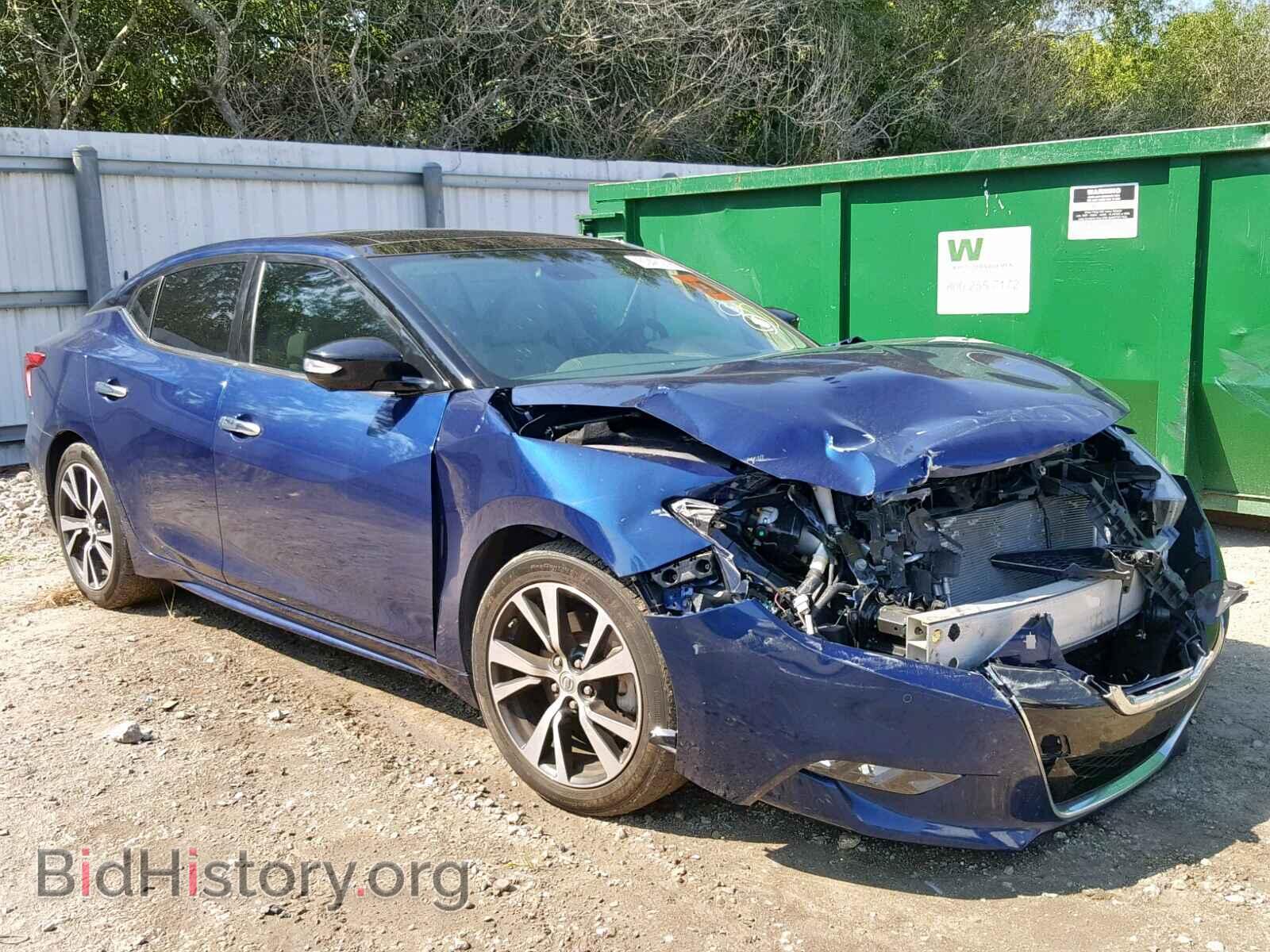 Фотография 1N4AA6AP8GC421382 - NISSAN MAXIMA 2016