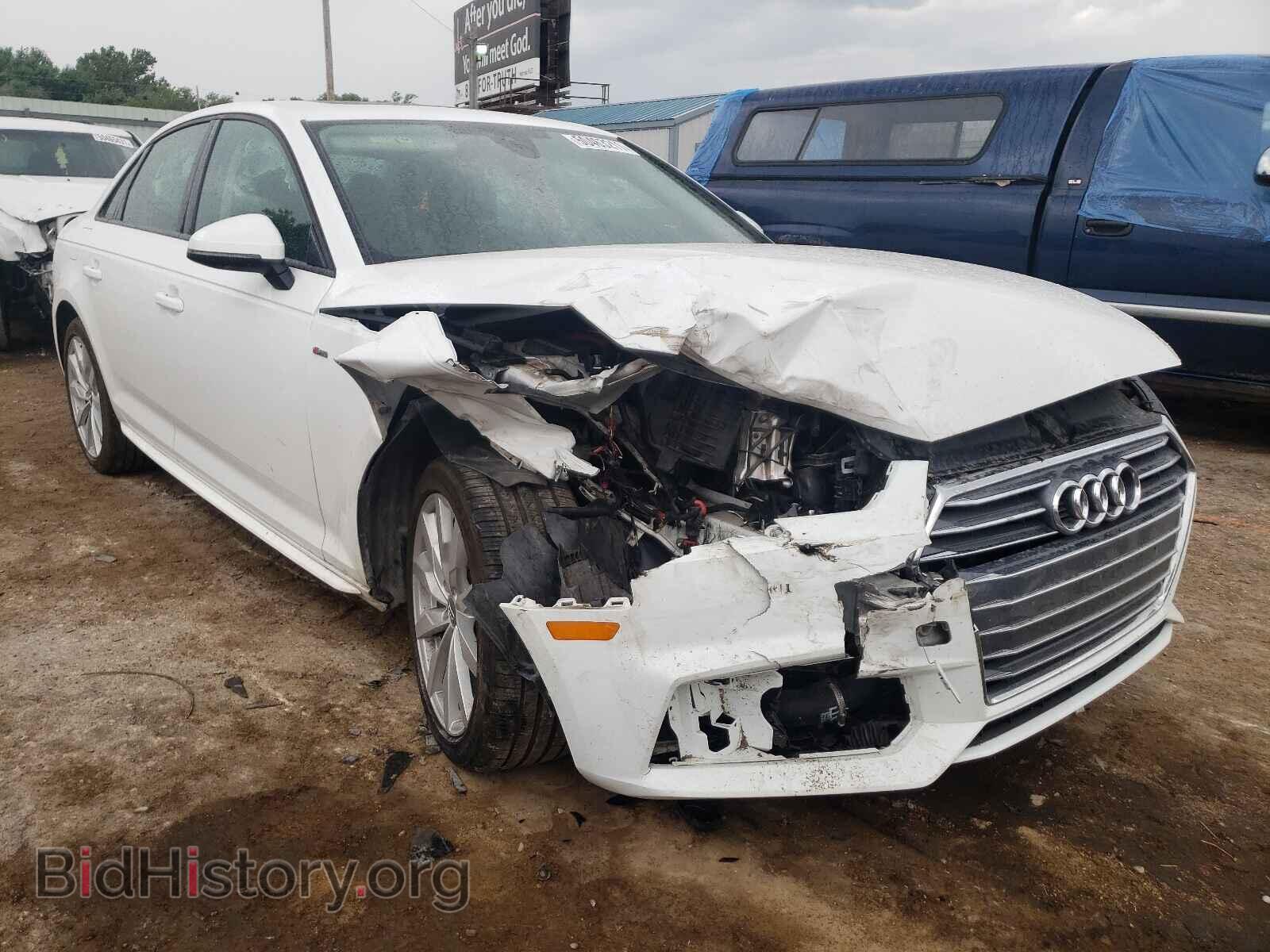 Фотография WAUKMAF40JA229395 - AUDI A4 2018