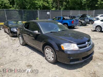 2011 Dodge AVENGER Avenger EX, черный — VIN 1B3BD4FB2BN545377, Copart