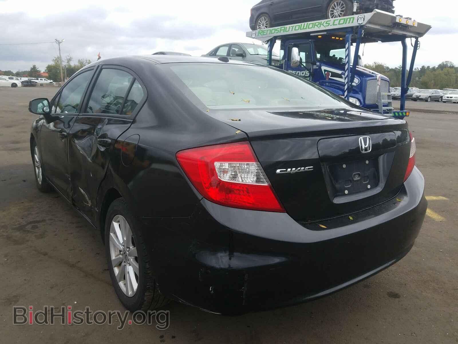 2012 HONDA CIVIC - VIN: 2HGFB2F9XCH552502 - Фото 3