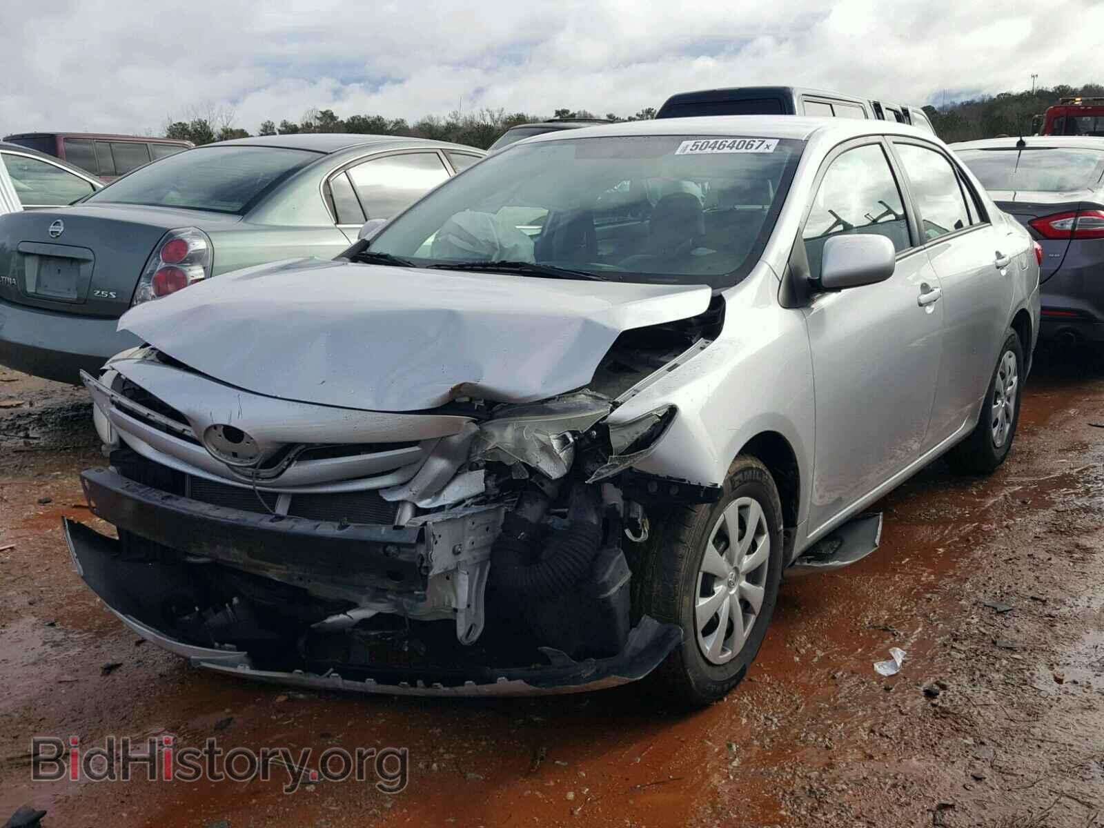 2011 TOYOTA COROLLA BA - VIN: 2T1BU4EE9BC565185 - Фото 2