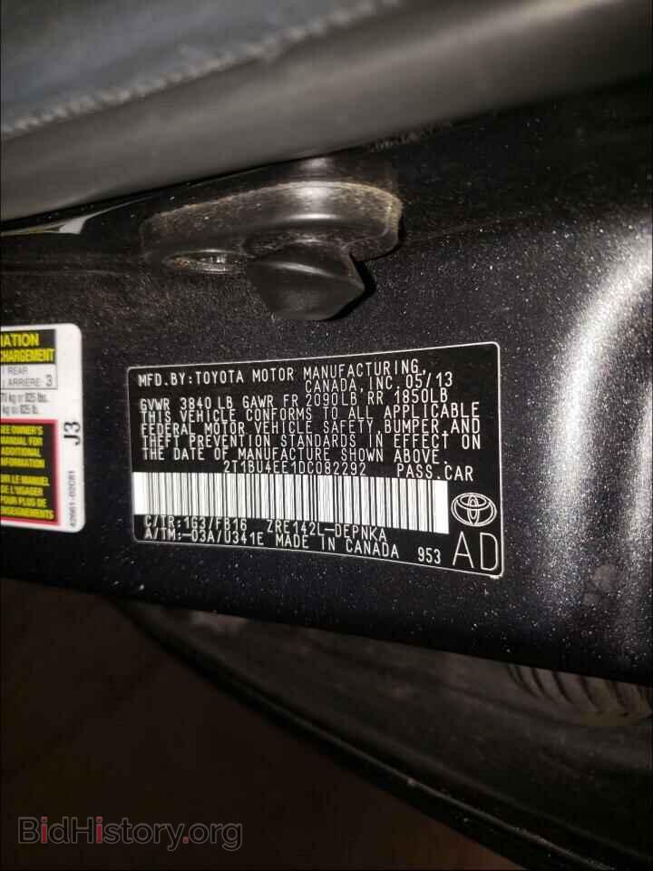 2013 TOYOTA COROLLA - VIN: 2T1BU4EE1DC082292 - Photo 10