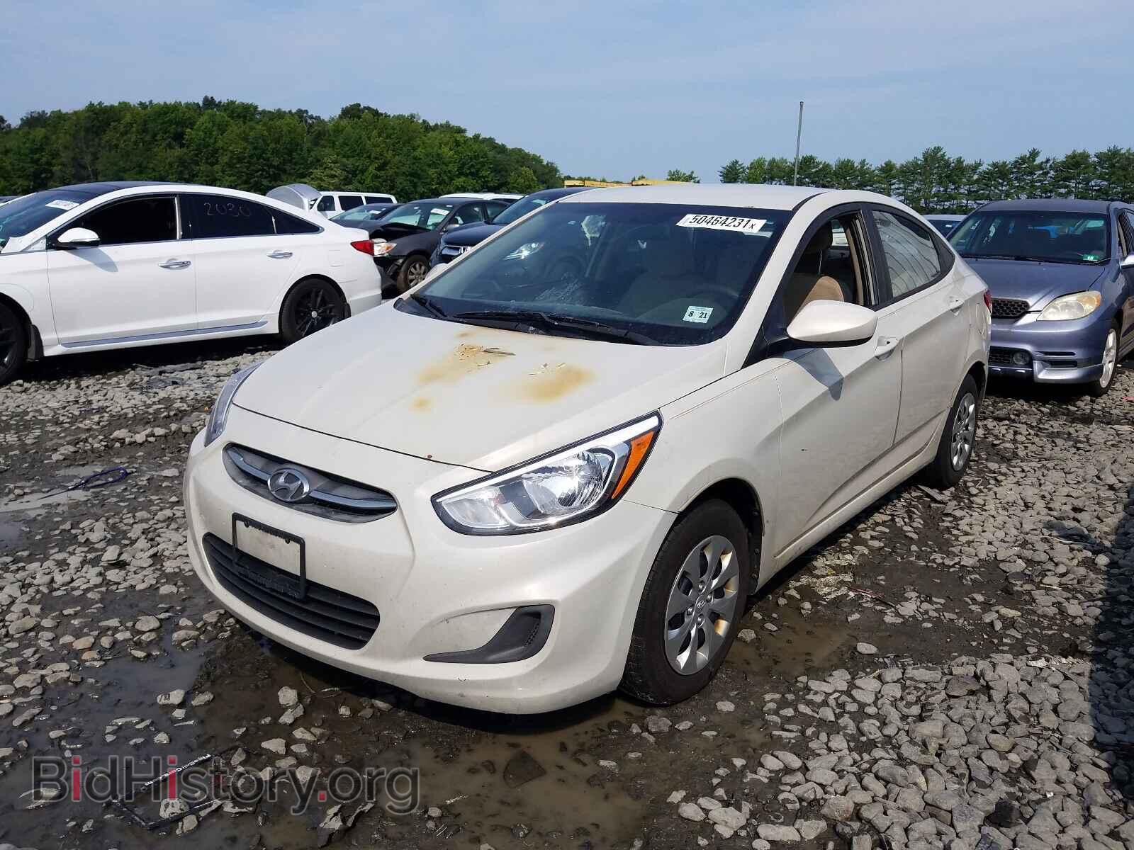 2016 HYUNDAI ACCENT - VIN: KMHCT4AE7GU044890 - Фото 2