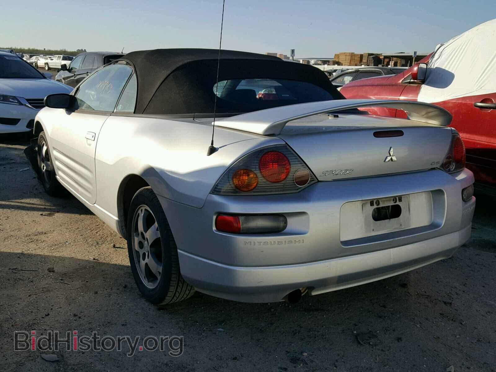 2003 MITSUBISHI ECLIPSE - VIN: 4A3AE45G23E147508 - Фото 3