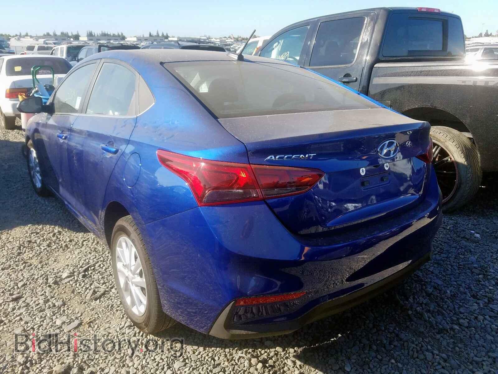 2019 HYUNDAI ACCENT - VIN: 3KPC24A30KE074438 - Фото 3