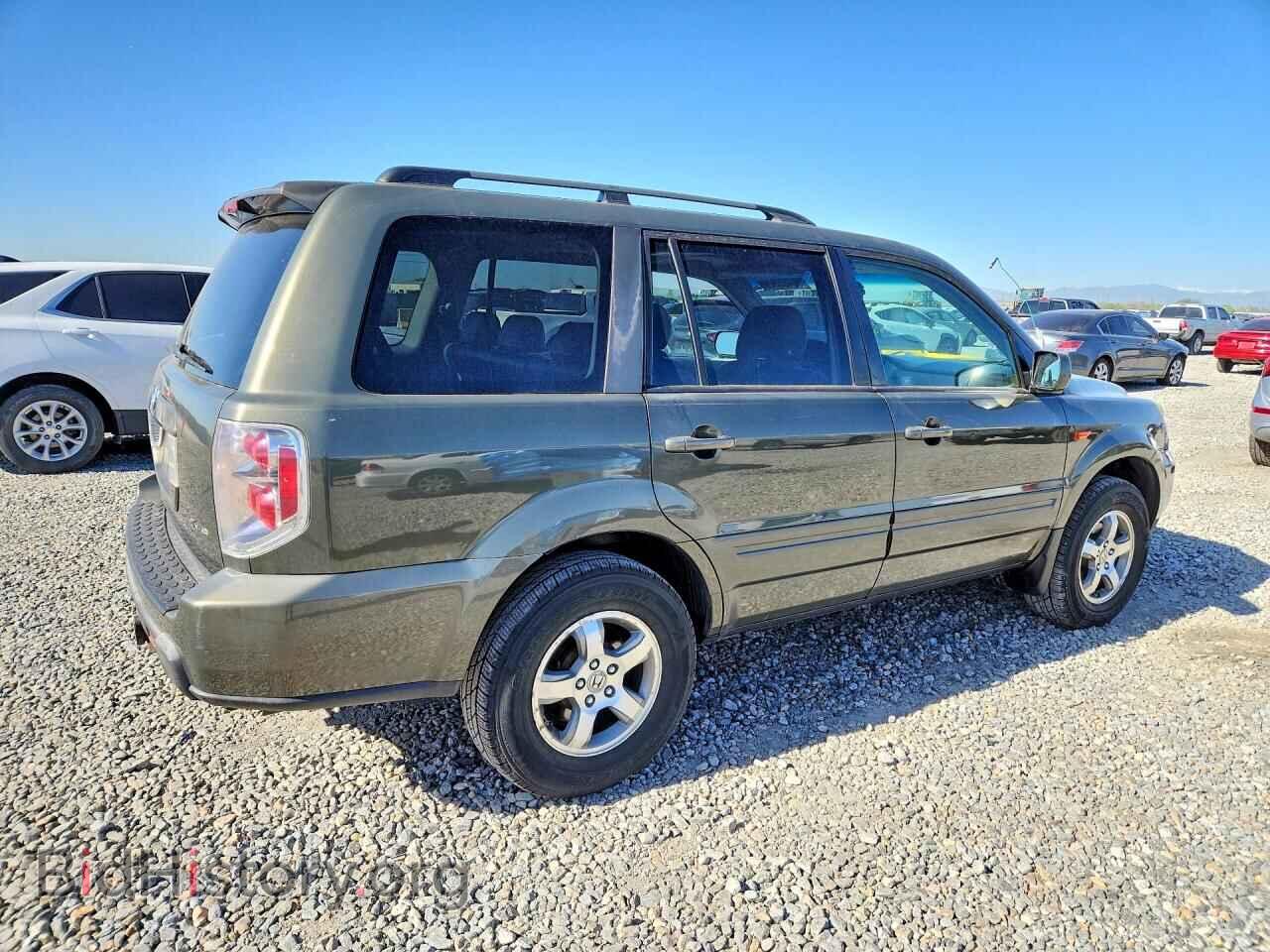 2006 HONDA PILOT - VIN: 2HKYF18646H511108 - Фото 3
