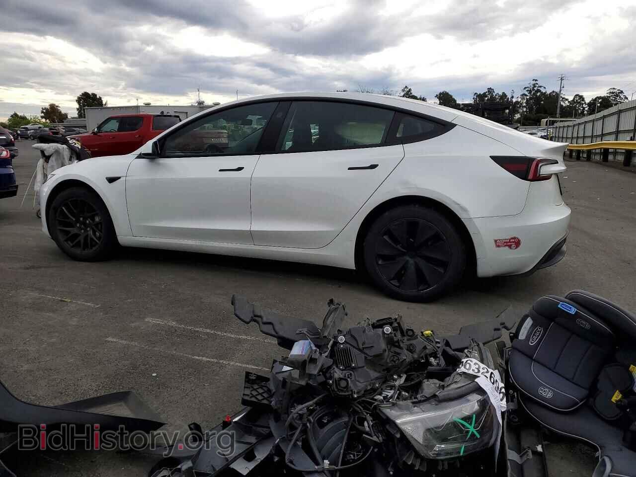 2024 TESLA MODEL 3 - VIN: 5YJ3E1EA5RF731799 - Фото 2