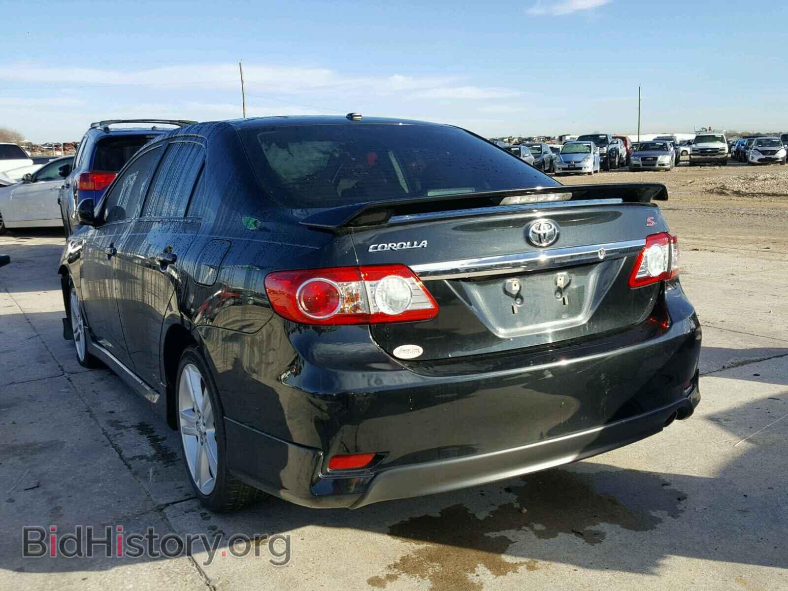 2013 TOYOTA COROLLA BA - VIN: 5YFBU4EE5DP144762 - Фото 3