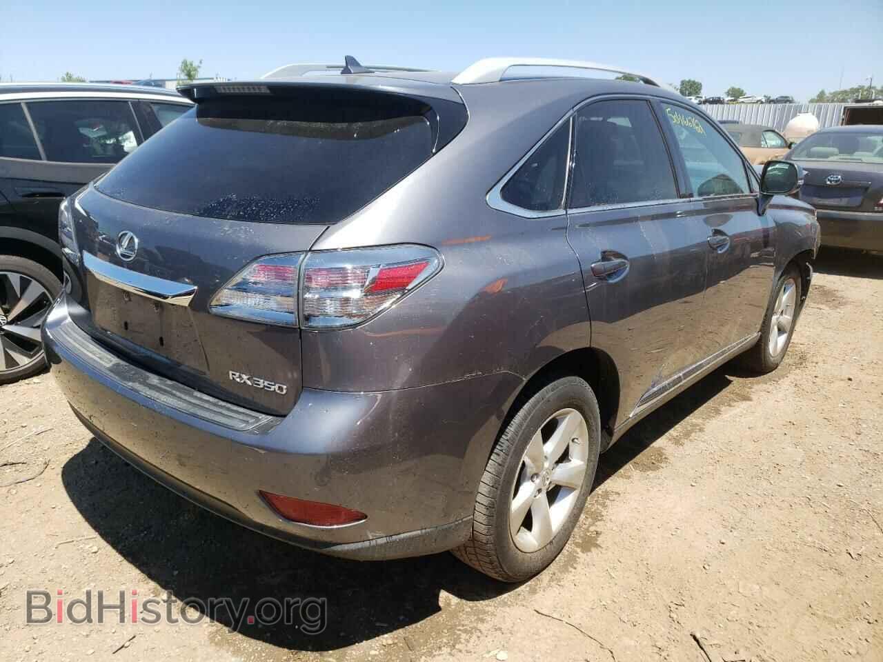 2012 LEXUS RX350 - VIN: 2T2BK1BA1CC145469 - Фото 4