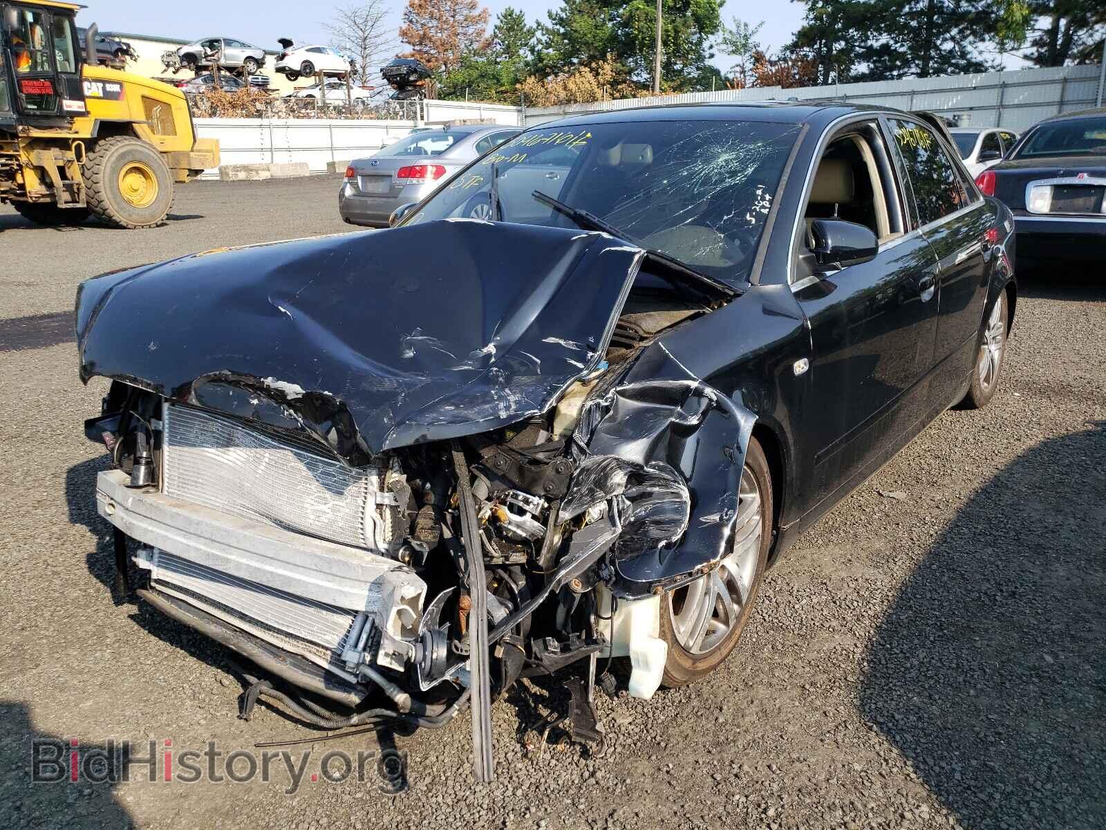 2007 AUDI A4 - VIN: WAUDH78E07A154812 - Фото 2