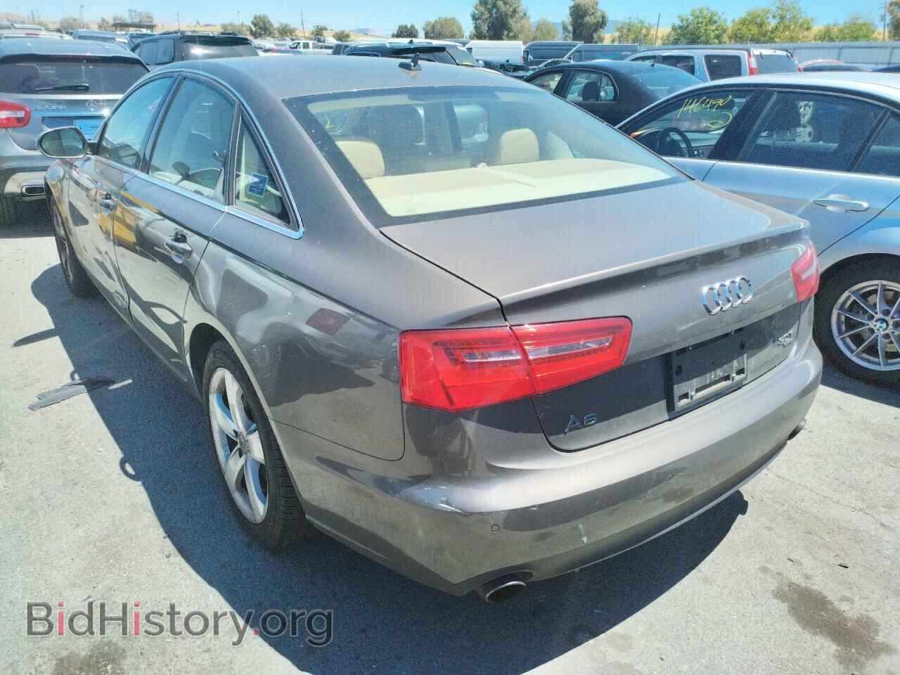 2012 AUDI A6 - VIN: WAUGGAFC5CN093216 - Фото 3