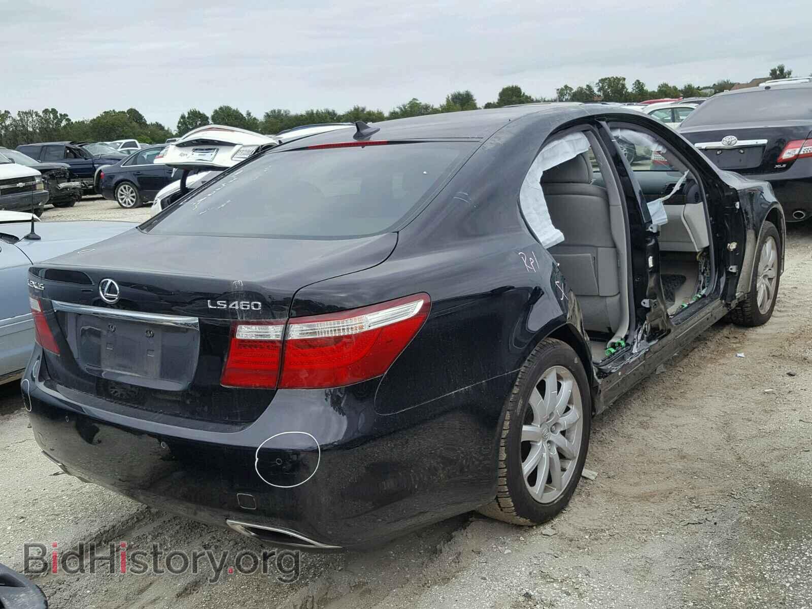 2007 LEXUS LS460 - VIN: JTHBL46F975050278 - Photo 4