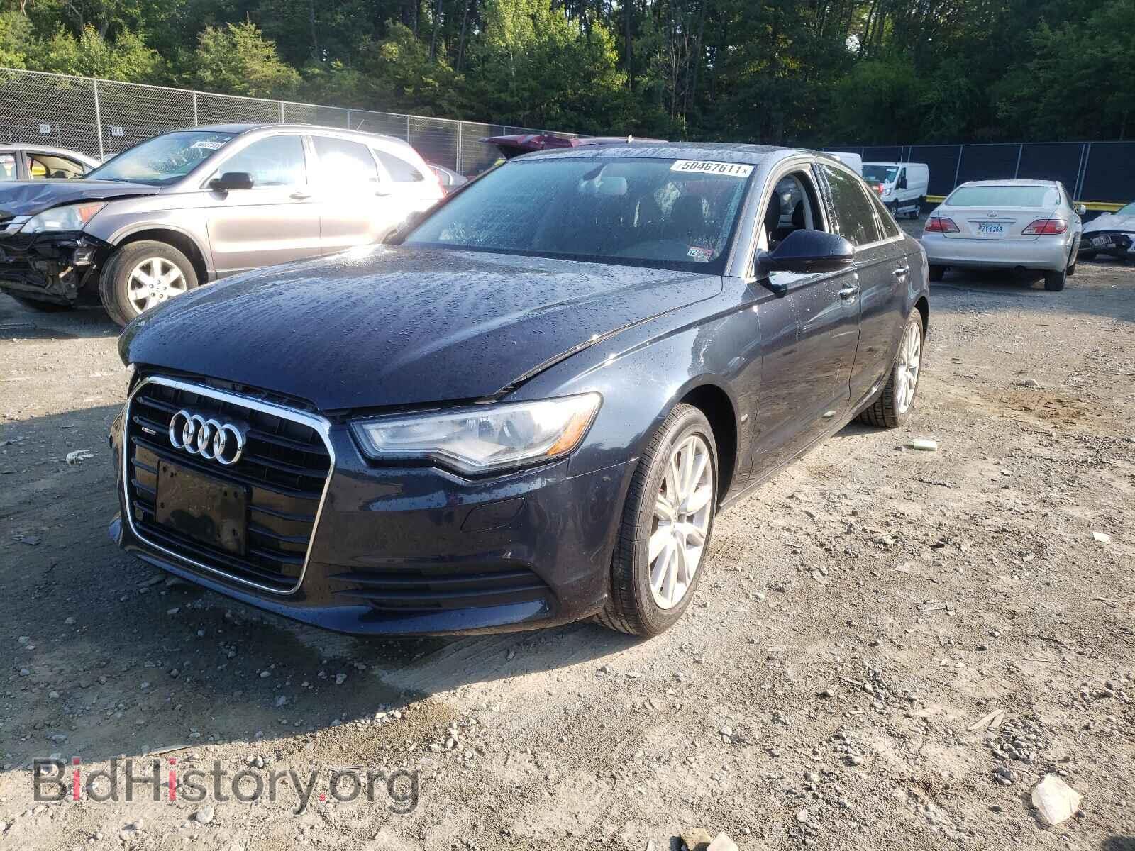 2013 AUDI A6 - VIN: WAUGFAFC2DN138469 - Фото 2