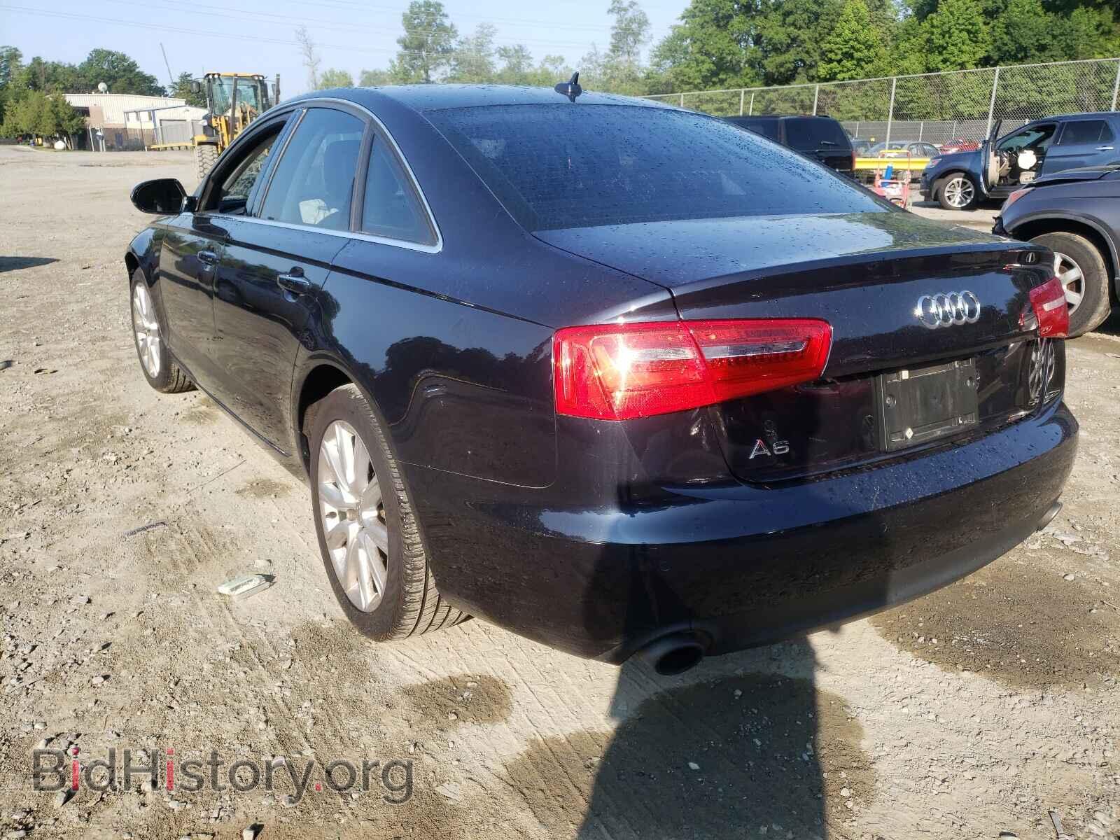 2013 AUDI A6 - VIN: WAUGFAFC2DN138469 - Фото 3