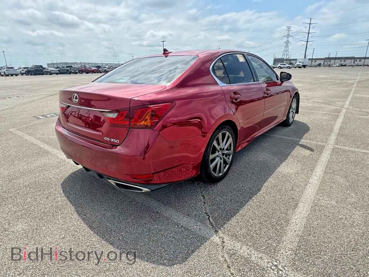 2013 LEXUS GS350 - VIN: JTHBE1BL0D5016570 - Фото 4