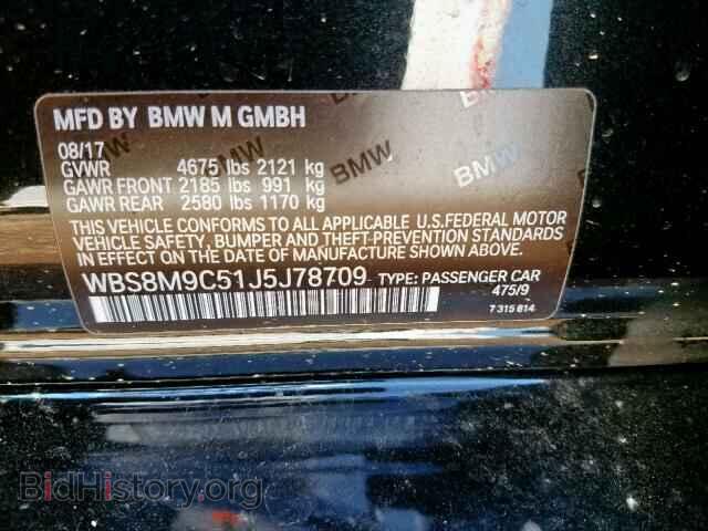 2018 BMW M3 - VIN: WBS8M9C51J5J78709 - Photo 10