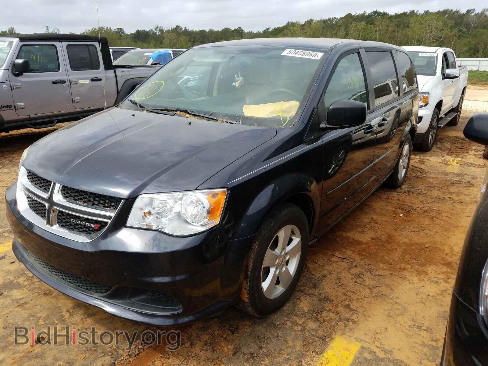 2013 DODGE CARAVAN - VIN: 2C4RDGBGXDR810665 - Фото 2