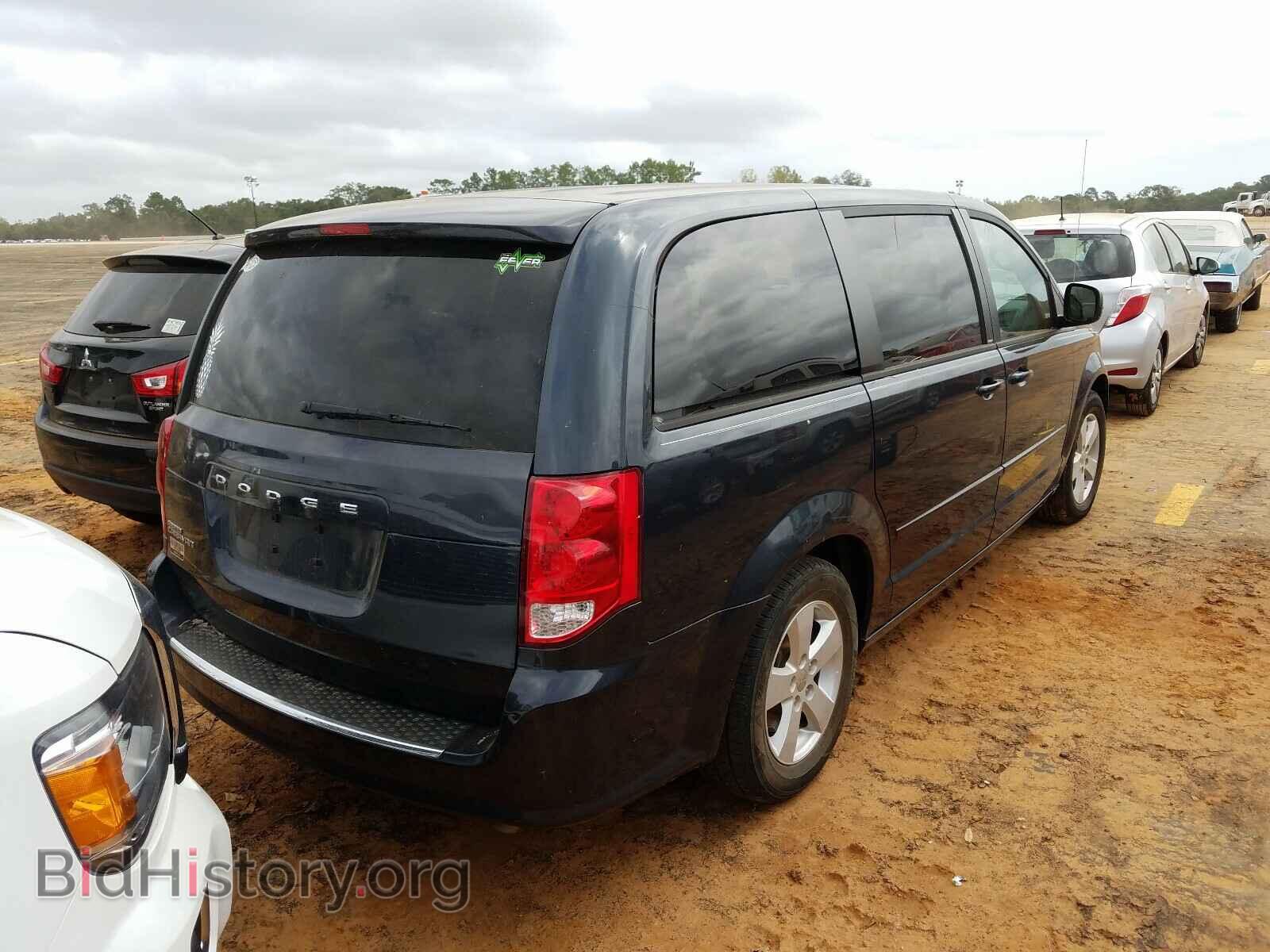 2013 DODGE CARAVAN - VIN: 2C4RDGBGXDR810665 - Фото 4