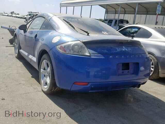 2006 MITSUBISHI ECLIPSE - VIN: 4A3AK24F26E038072 - Фото 3