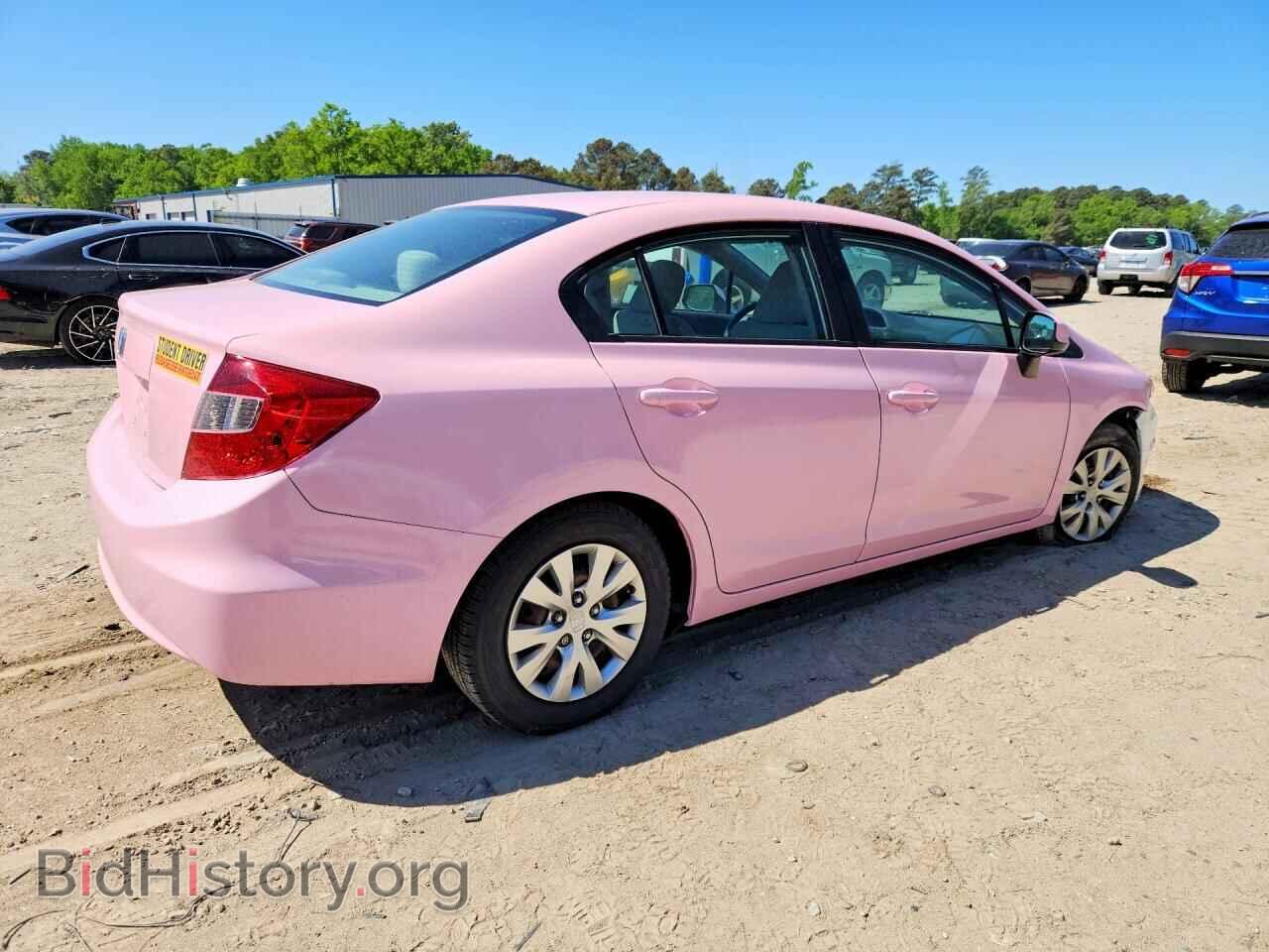 2012 HONDA CIVIC - VIN: 2HGFB2F59CH598836 - Фото 3