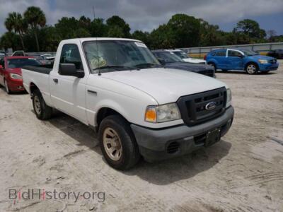 2011 Ford RANGER, white — VIN 1FTKR1AD4BPA85375, Copart